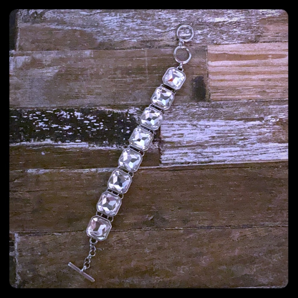 Chloe and isabel clear stone bracelet